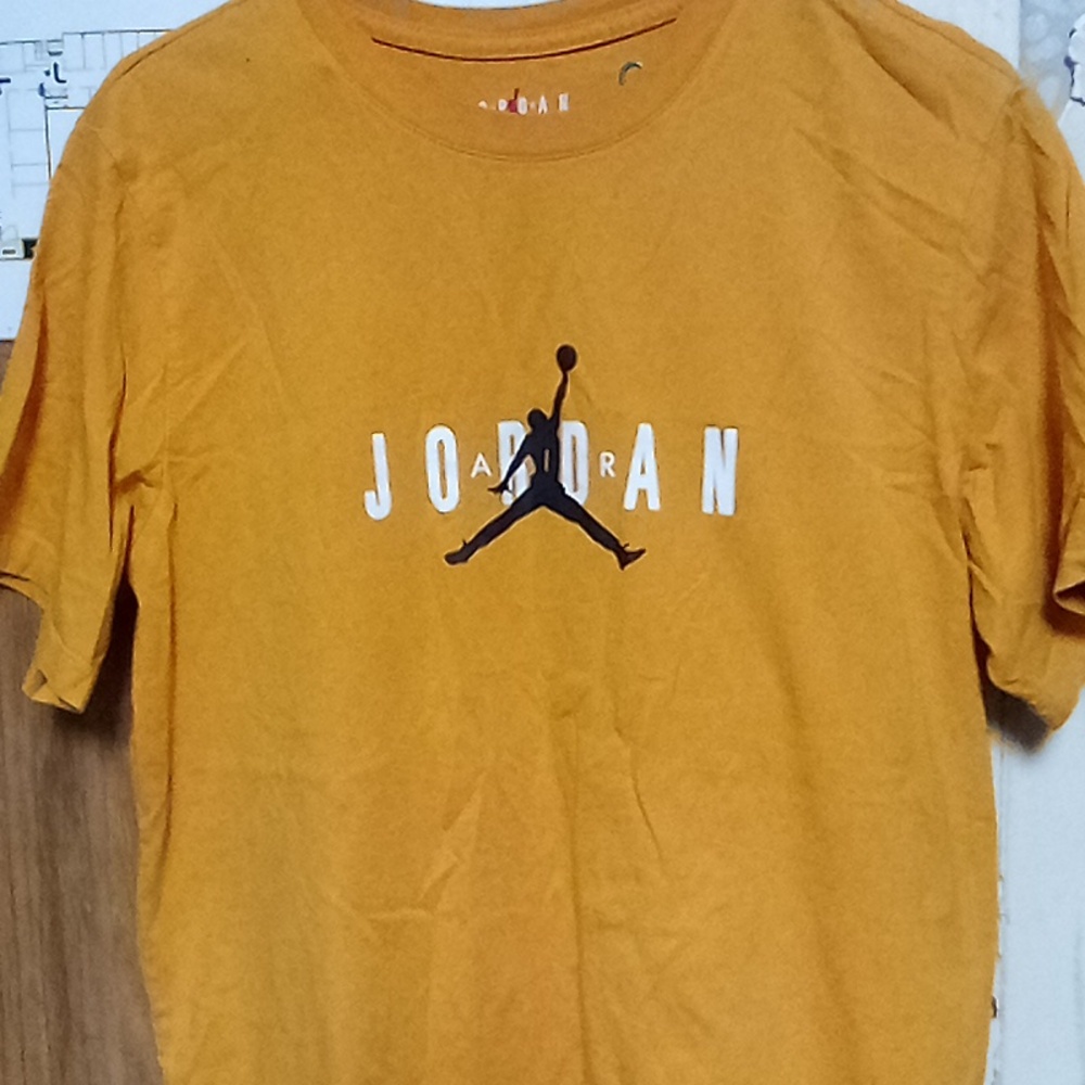 Yellow Air Jordan T-shirt